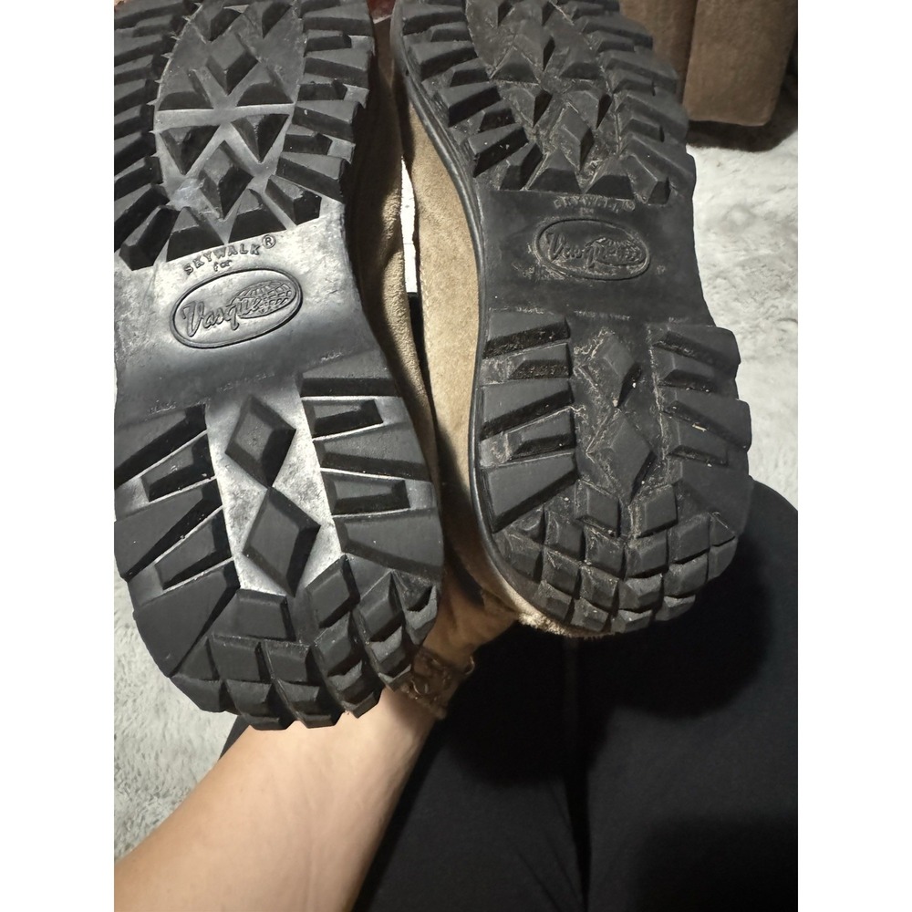 VTG Vasque Skywalk Hiking Boots 7534 Gore-Tex Women Sz 7.5 Tan Navy Gorpcore - Picture 9 of 9